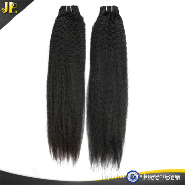 Wholesale Hot Style 100% Virgin Remy Malaysian Hair Bulk Kinky Straight Weave